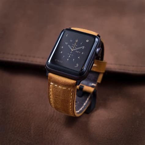 luxury leather apple watch strap|luxury apple watch bands 49mm.